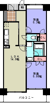 桜山閣の間取り