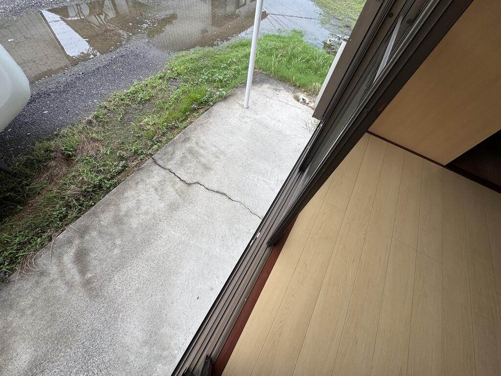 バルコニー　広い♪