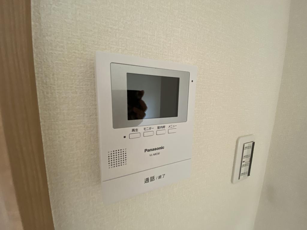 エントランス　モニターホン新調！