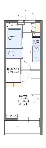 レオパレスユウの間取り