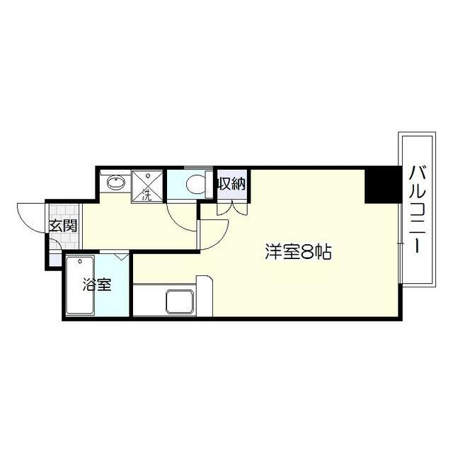 鹿児島市新照院町のマンションの間取り