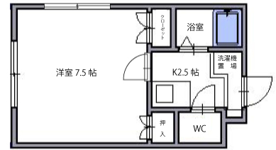 ラ・ガールの間取り