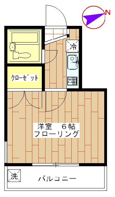 【メゾンド石川の間取り】