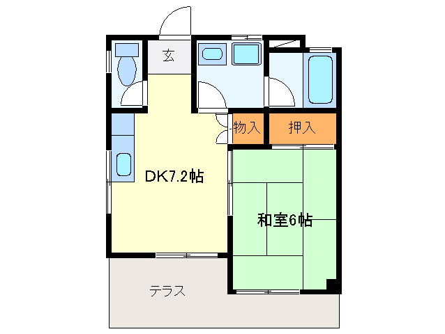 クレアトゥール伊勢志摩の間取り