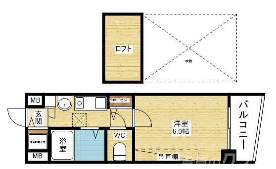 エステムコート新大阪IIIステーションプラザの間取り