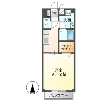 ライフクレア東山の間取り