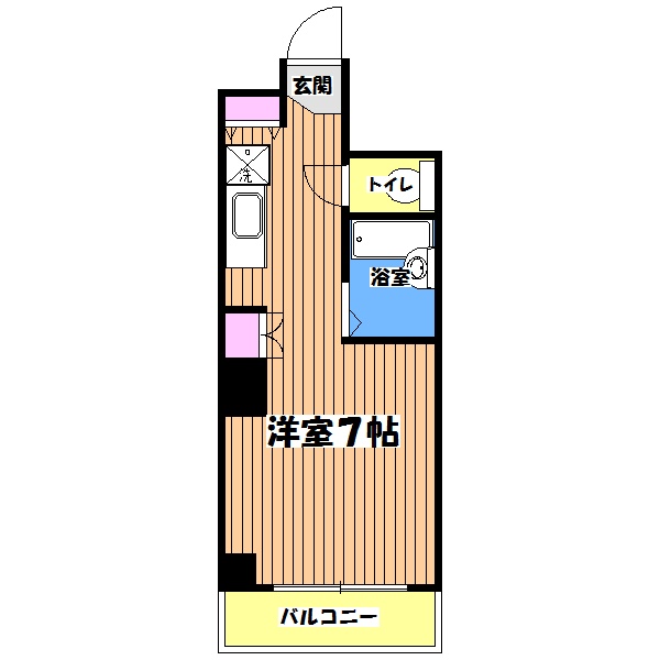 東京都国立市富士見台４（マンション）の賃貸物件の間取り
