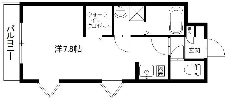 【フレッシュタウンＳＵＧＩＭＯＴＯの間取り】