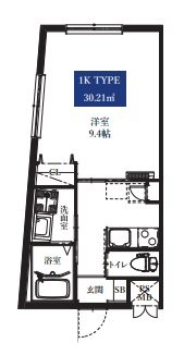 【レーヴテラス上杉の間取り】