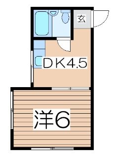 浦賀ハイムの間取り