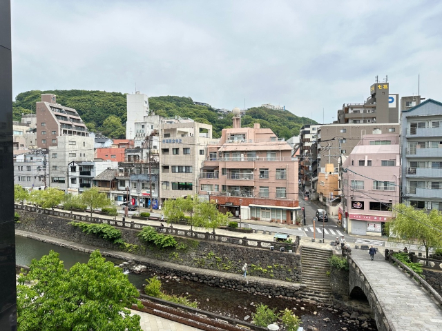 【前田園ビルの眺望】