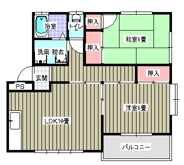 エトワール千田の間取り