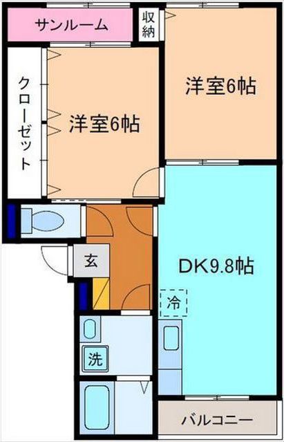 アンベリールの間取り