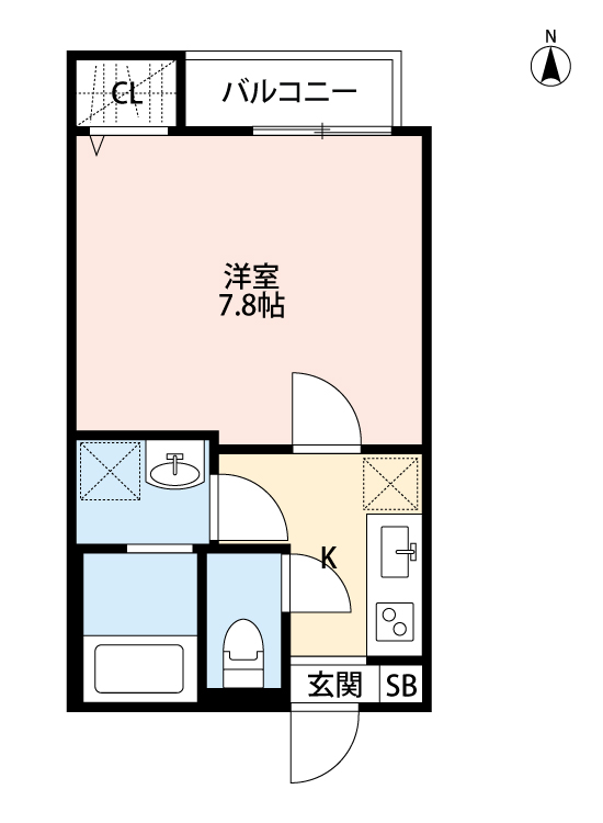 ソレイユ西東京の間取り