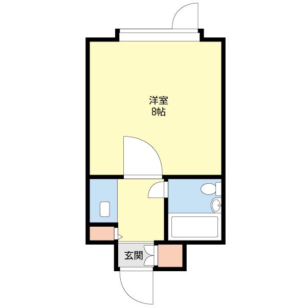 ダイアパレス大通第２の間取り