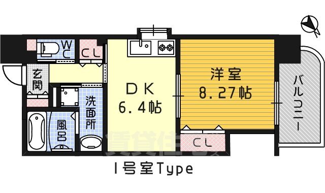 ハイツ・カトレヤの間取り