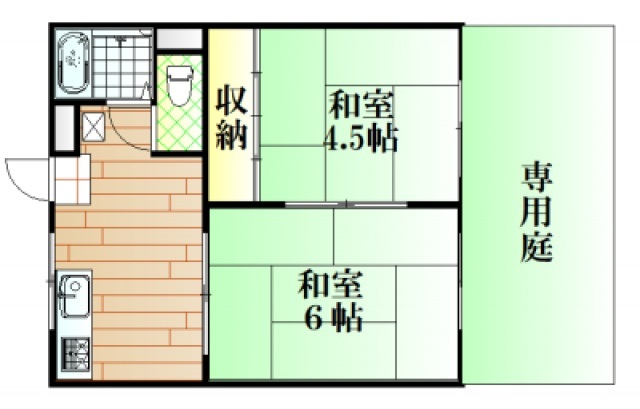 石黒コーポの間取り