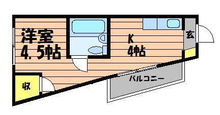 榊原マンションの間取り