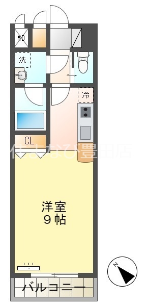 すまいるライフ浄水の間取り