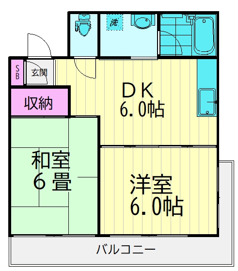 メゾンド久が原の間取り