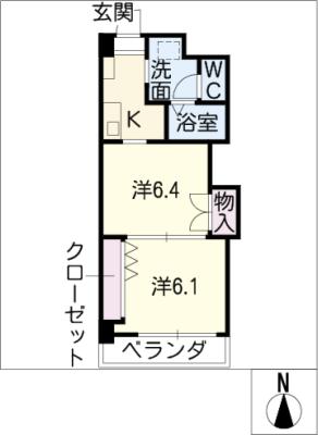 プレステージ名古屋の間取り