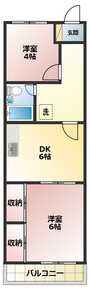 アズロワイヤルヤゴトの間取り