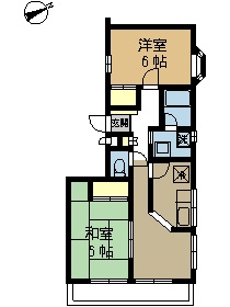 春日部市粕壁東のマンションの間取り