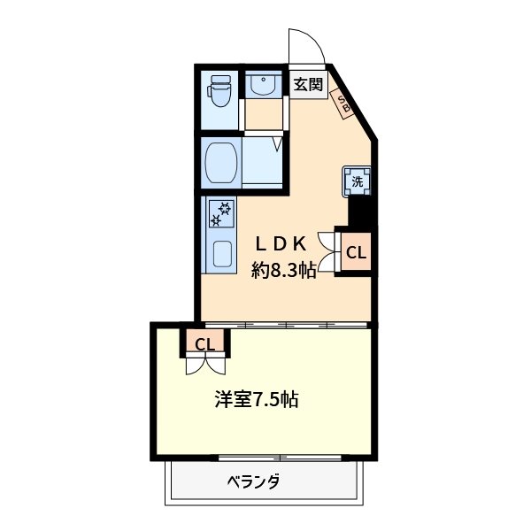 グラン新小岩の間取り