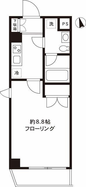 ミテッツァ大森IIの間取り