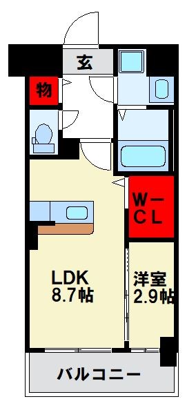 アザレ東公園の間取り