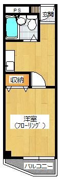 茨木市主原町のマンションの間取り