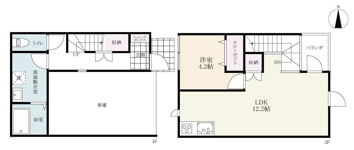 Nido Azulの間取り