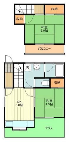 鈴木テラスの間取り