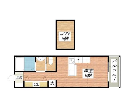 マンションK&Mの間取り