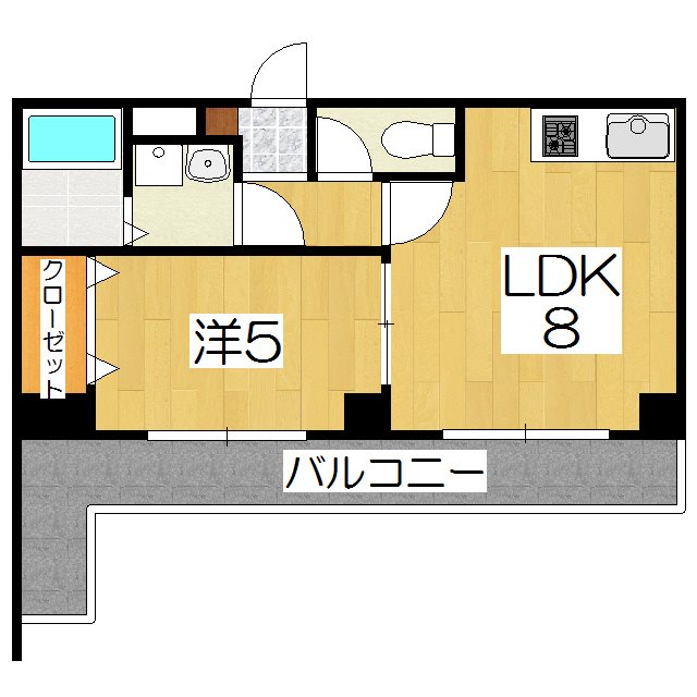 ヤマシナアーバンコテージの間取り