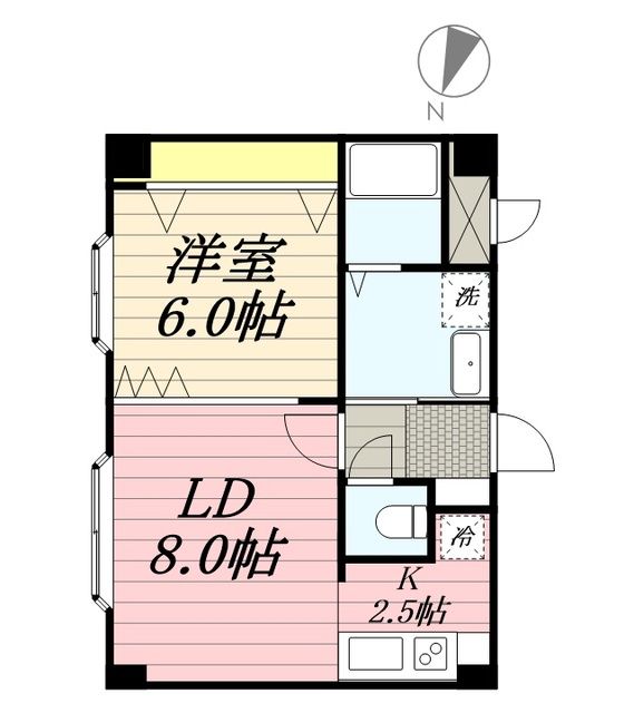 パルティール・港町の間取り