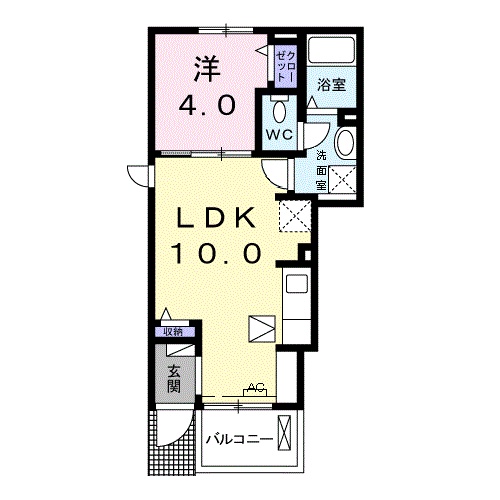 プロスペラーレの間取り