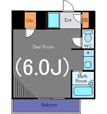 目黒区駒場のマンションの間取り