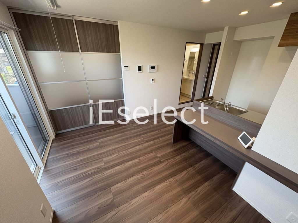 その他部屋・スペース　間仕切りを閉めるとこんな感じ。