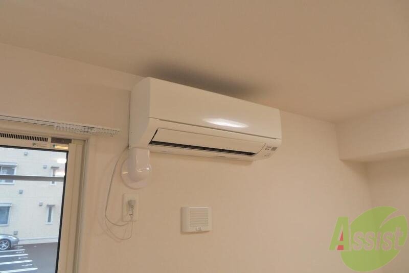 その他設備　シーズン問わず活躍するエアコンもちゃんと設置されてます