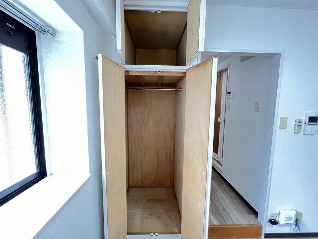 収納　収納のためのスペースです