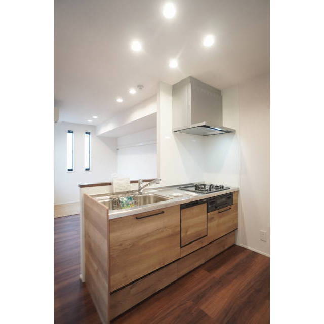 キッチン　開放感のある対面式キッチン♪