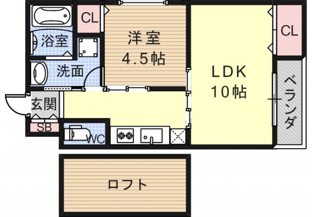 ダイヤモンドヴィラの間取り