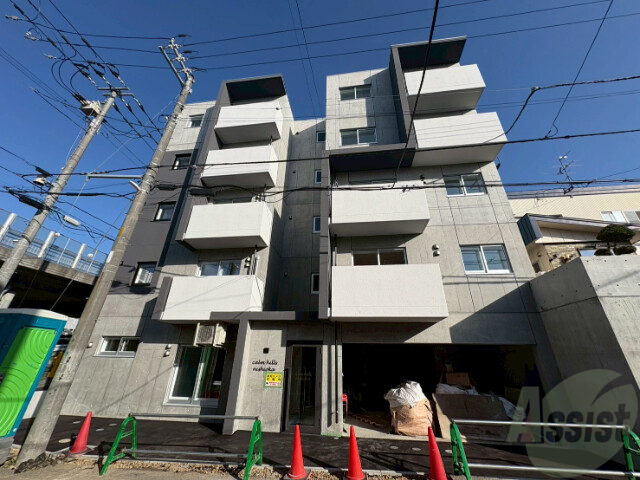 建物外観　豊平区西岡１条「カームヒルズ西岡」完成予想パース