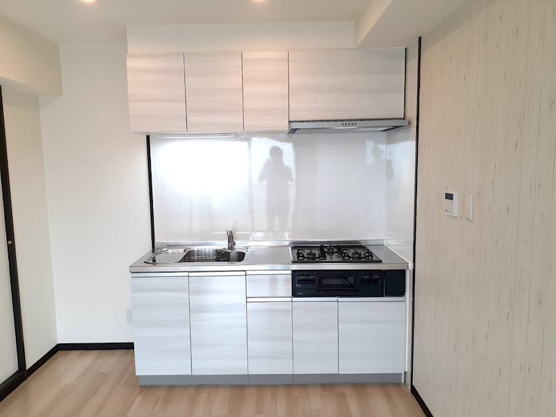 キッチン　3口システムキッチン