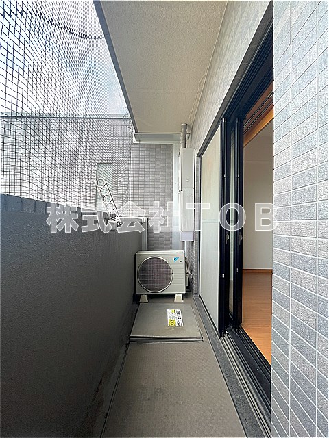 バルコニー　※クリーニング中の写真※