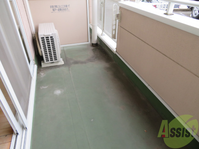 バルコニー　バルコニーからの景色を撮ってみました～。