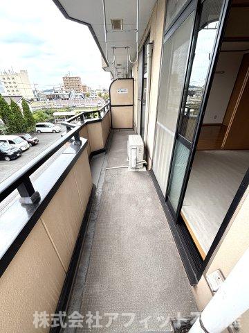 バルコニー　南向き