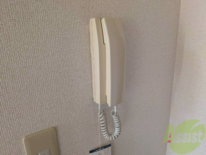 その他設備　インターホンは通話ができるので急な訪問があっても安心です