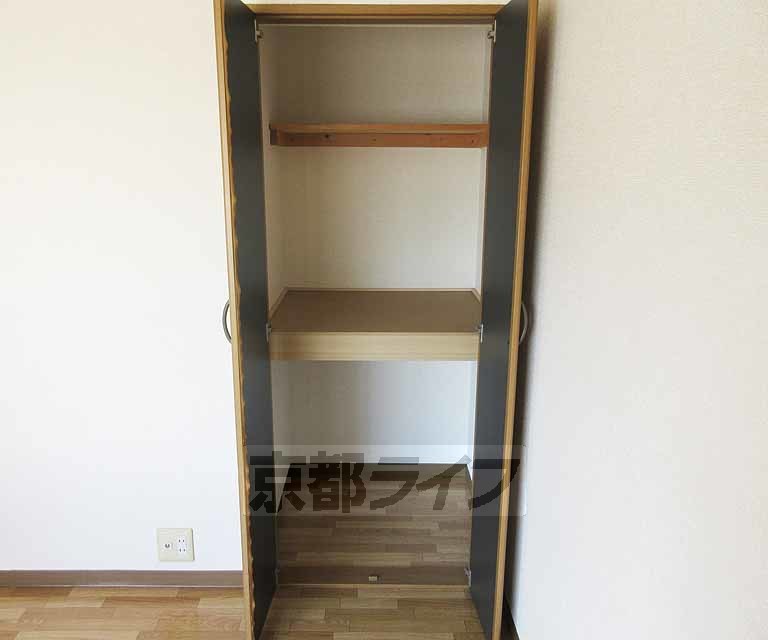 収納　寝室にある収納です